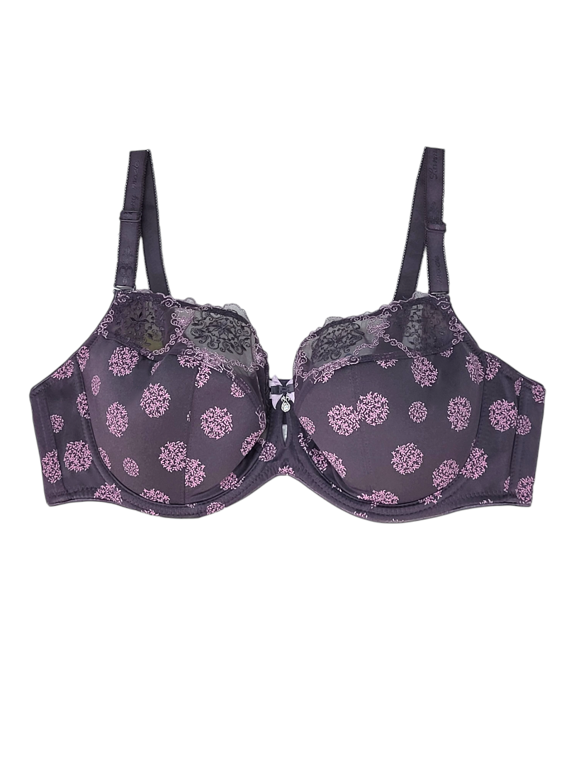 Biustonosz półusztywniany fioletowy -Lanny Mode