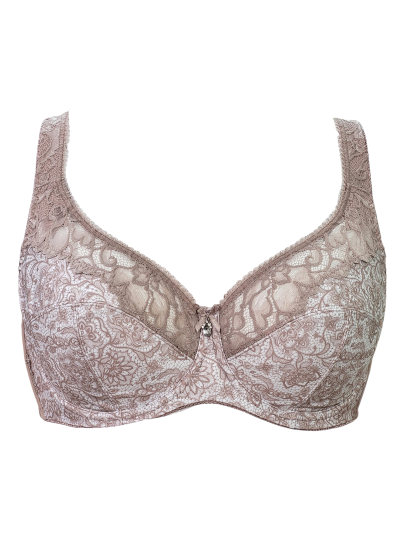  Biustonosz Miękki na Fiszbinach - Beżowy 