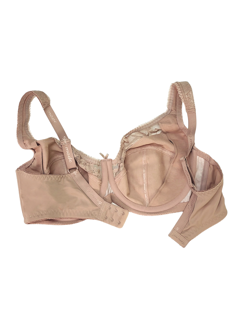  Biustonosz Miękki na Fiszbinach - Beżowy 