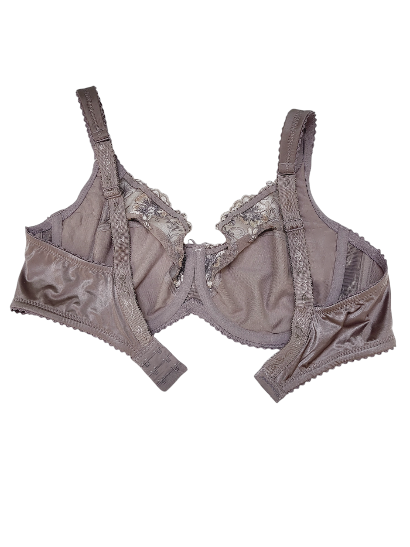 Biustonosz miękki na fiszbinach, różany brąz – Lanny Mode