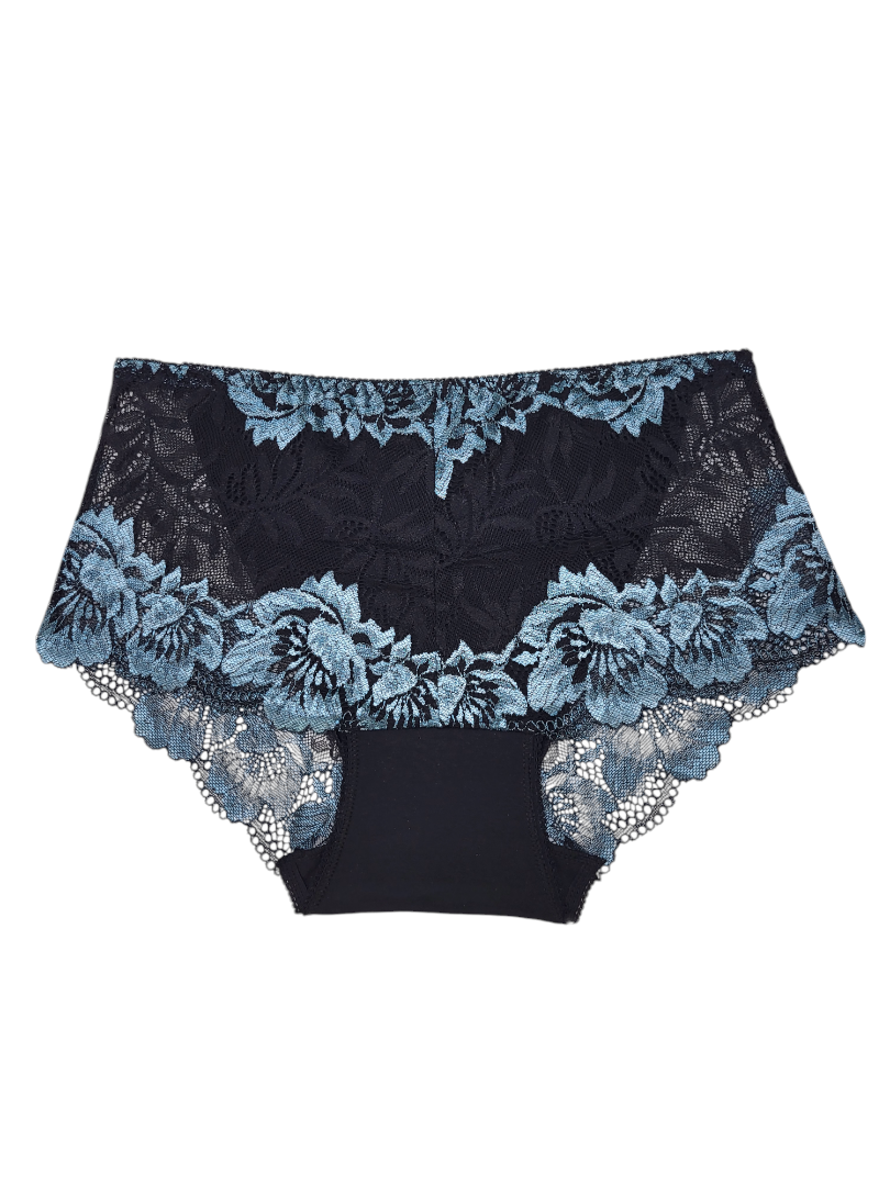 Majtki Damskie Czarne z morskim – Fulina751