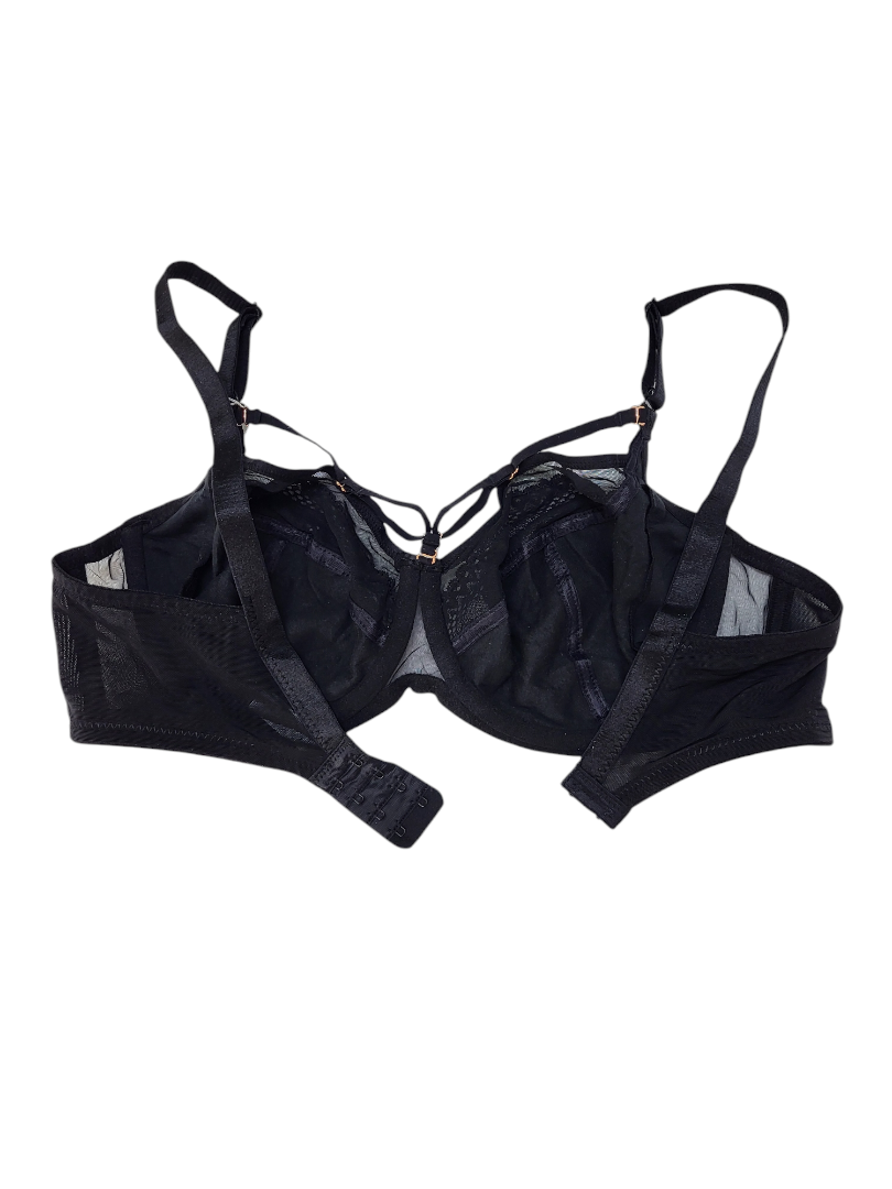 Biustonosz Miękki na Fiszbinach z odpinanymi strapsami, czarny – Lanny Mode