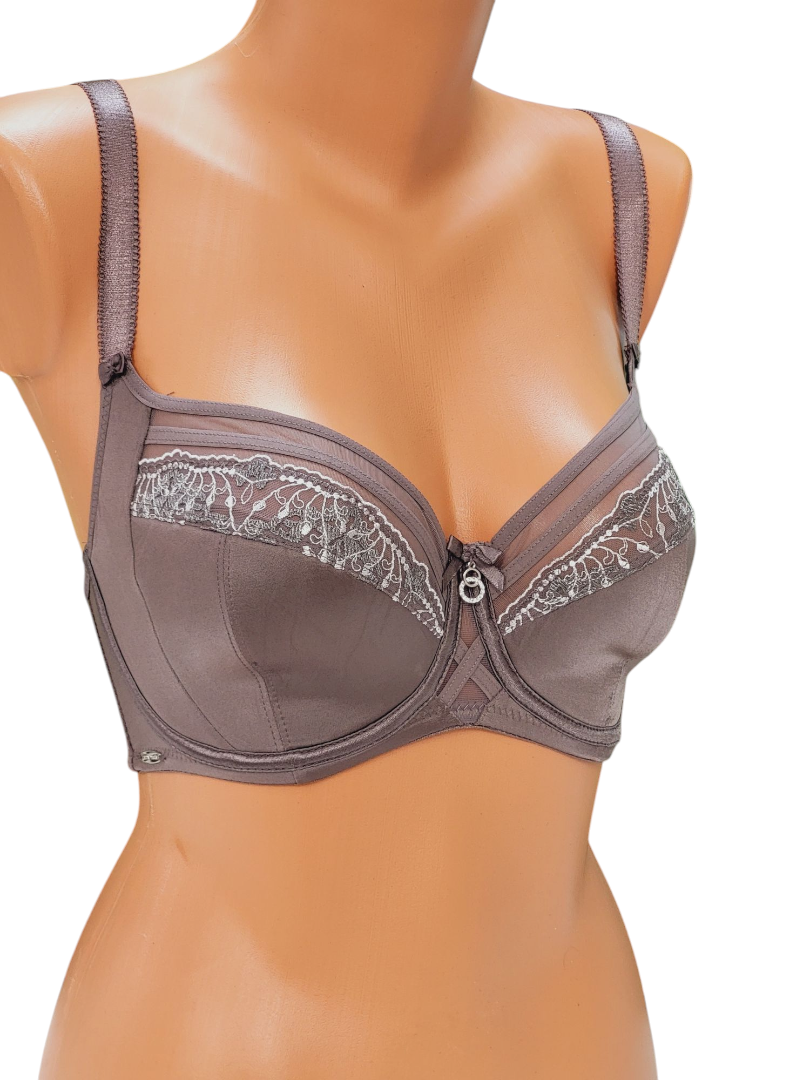 Biustonosz półusztywniany Lanny Mode - Fango, wyrafinowana elegancja