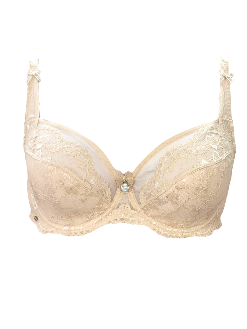 Biustonosz Półusztywniany beżowy – Lanny Mode