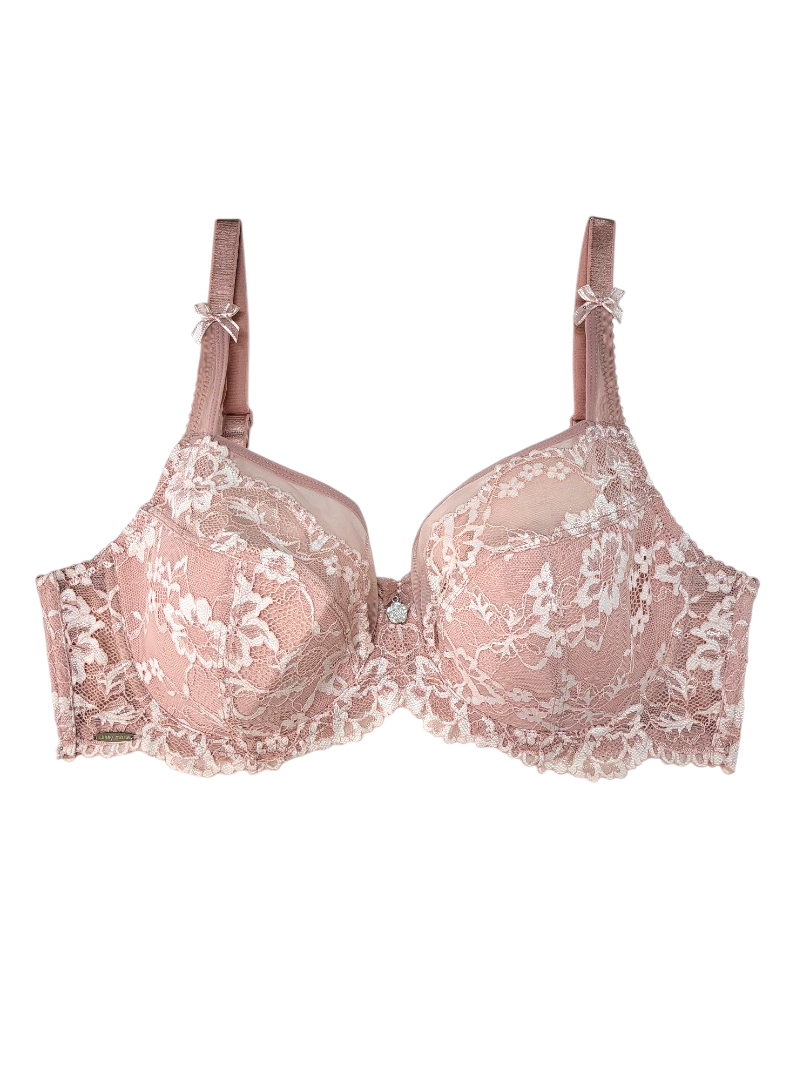 Biustonosz Półusztywniany różowy – Lanny Mode