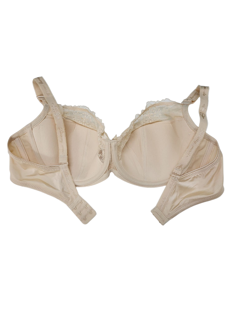 Biustonosz półusztywniany na fiszbinach beżowy – Lanny Mode
