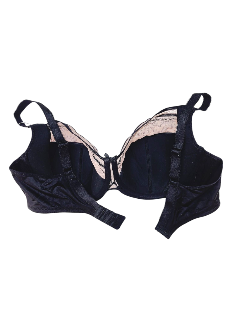 Biustonosz półusztywniany Lanny Mode – Czarny, modelujący i komfortowy