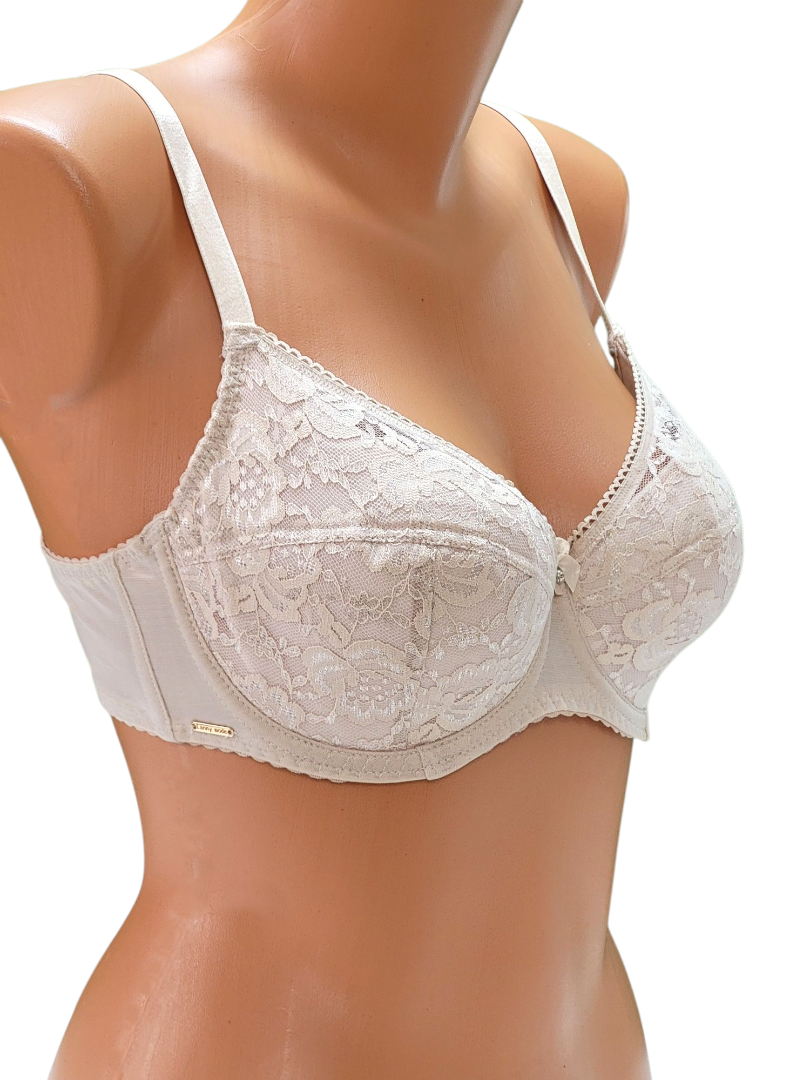 Biustonosz Półusztywniany Lanny Mode Cappuccino - Subtelna Elegancja i Komfortowe Wsparcie