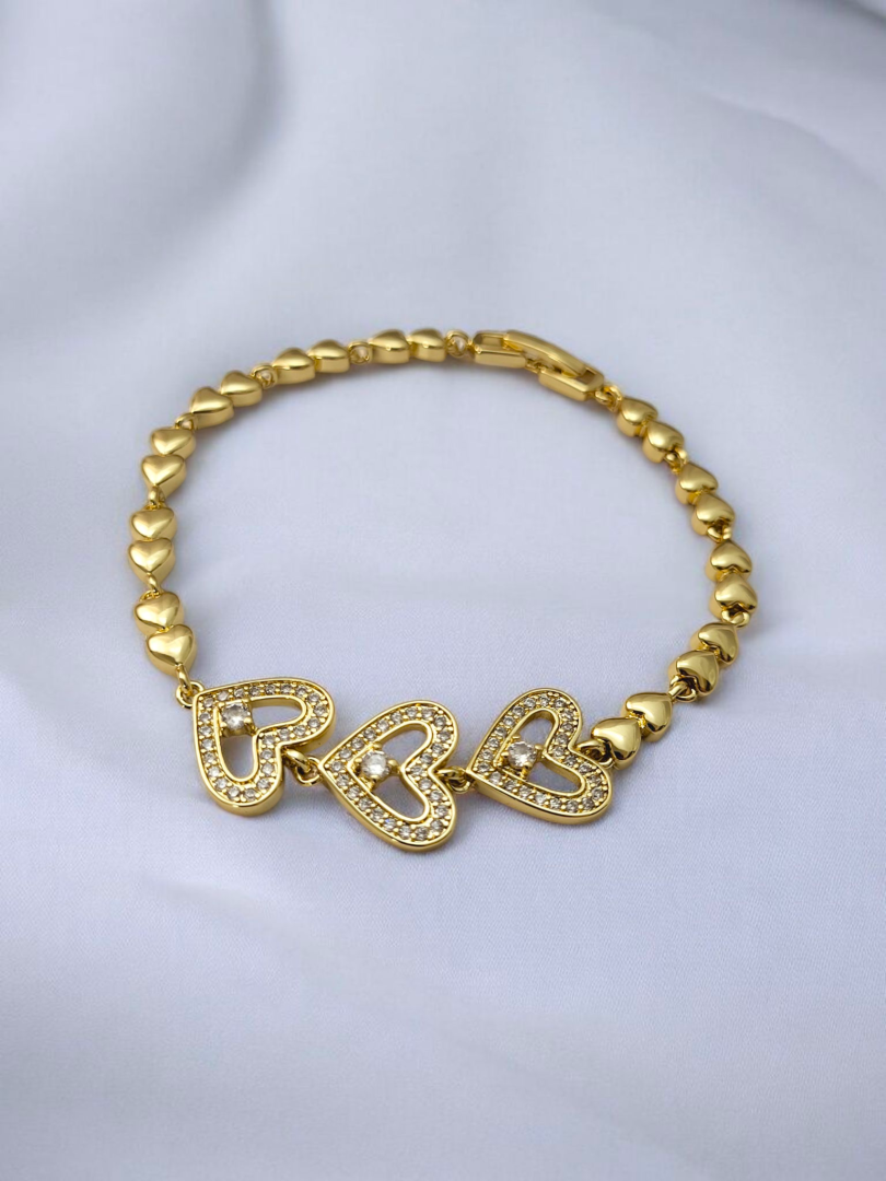 Bransoletka Stal Chirurgiczna Z Cyrkoniami – Milan