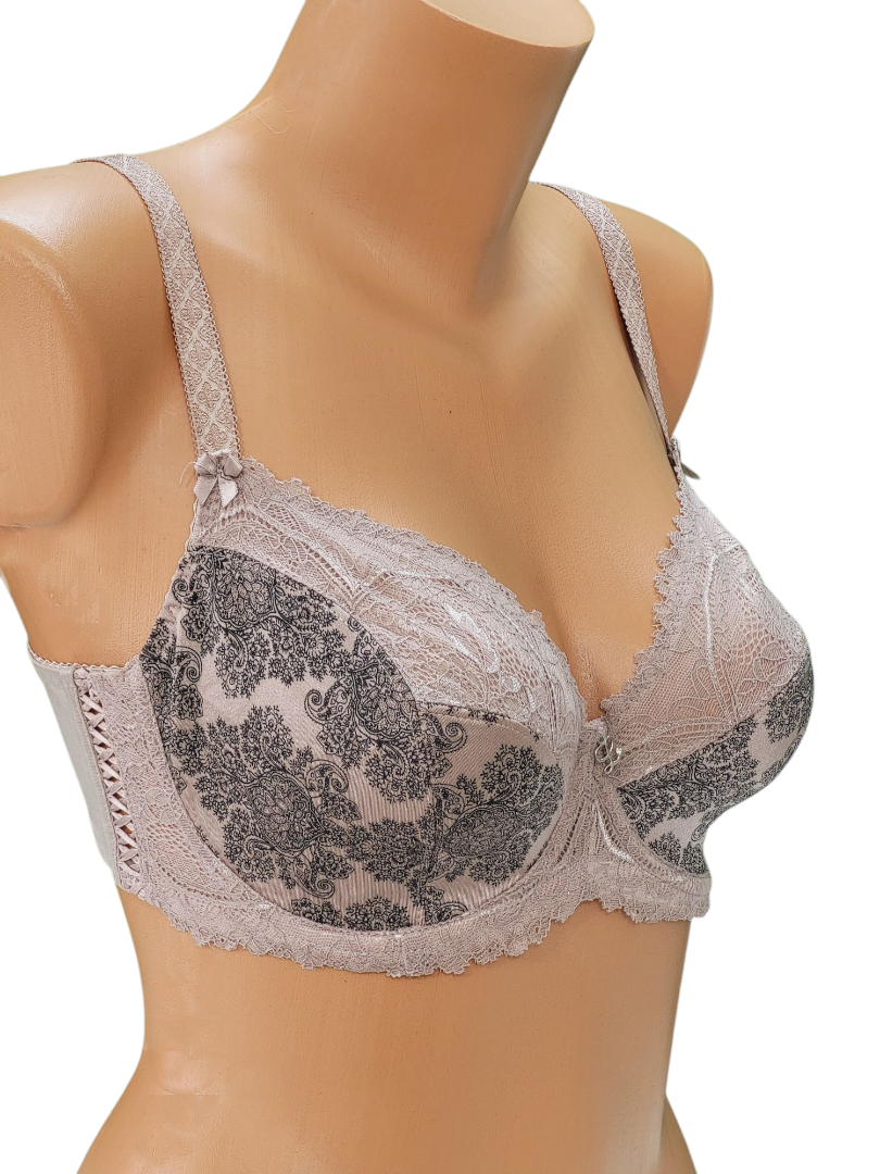 Biustonosz miękki na fiszbinach cappuccino Lanny Mode