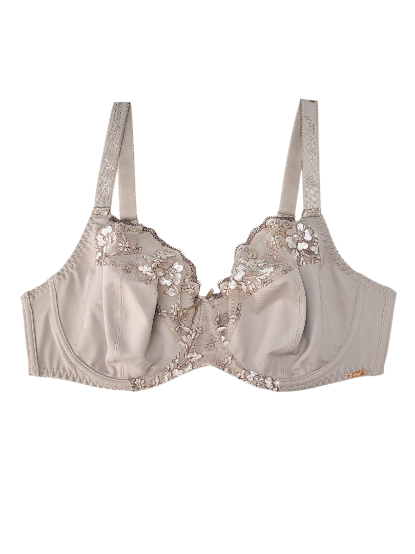 Biustonosz miękki beżowy z fiszbinami – Anfen