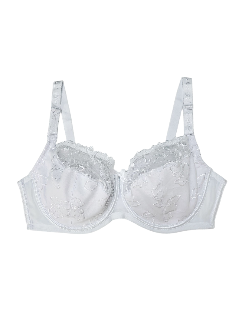 Biustonosz miękki na fiszbinach biały – Lanny Mode