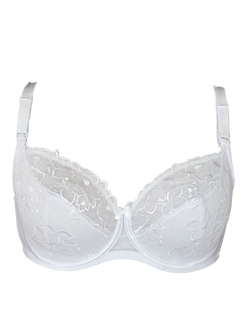 Biustonosz miękki na fiszbinach biały – Lanny Mode