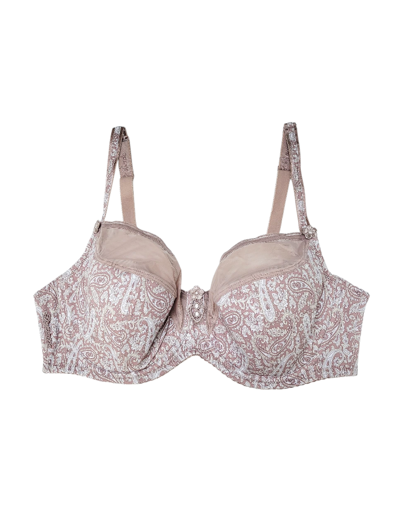 Biustonosz Półusztywniany na Fiszbinach pudrowy – Lanny Mode