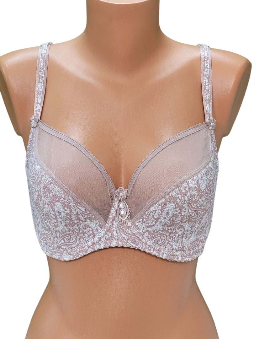 Biustonosz Półusztywniany na Fiszbinach beżowy – Lanny Mode