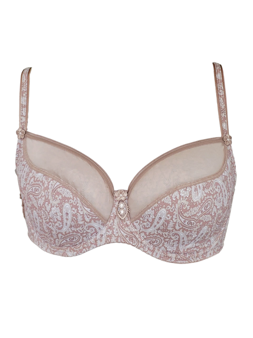 Biustonosz Półusztywniany na Fiszbinach beżowy – Lanny Mode