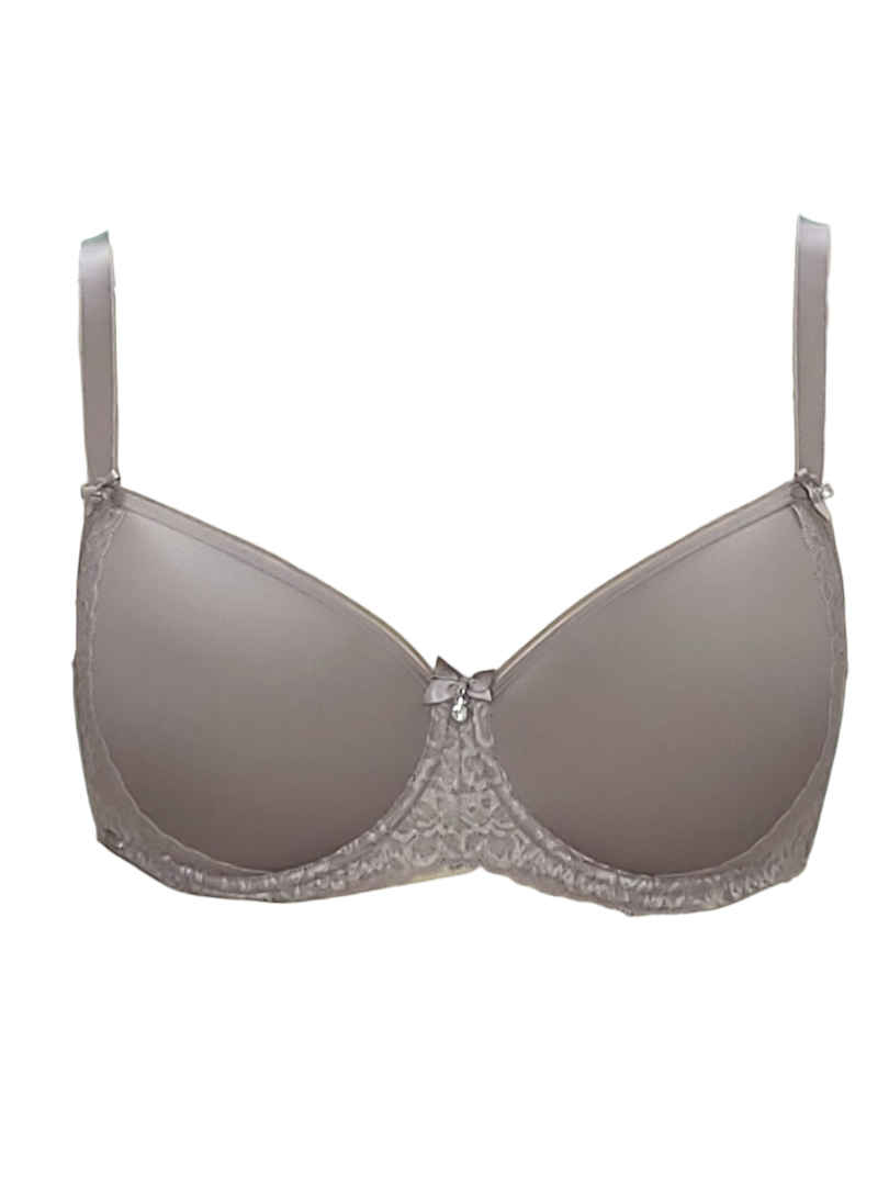 Biustonosz fango półusztywniany Lanny Mode z koronką.