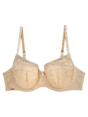 Biustonosz Półusztywniany Lanny Mode Beżowy – Subtelna Elegancja i Komfortowe Wsparcie