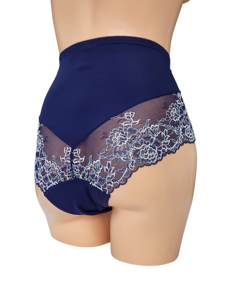 Majtki damskie Lanny Mode granatowe 51679 granat (4) Majtki damskie Lanny Mode granatowe
