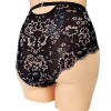 Majtki damskie koronkowe czarne beż